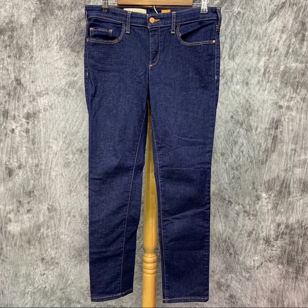 Pilcro Serif Fit Skinny Jeans Sz 30 Dark Wash